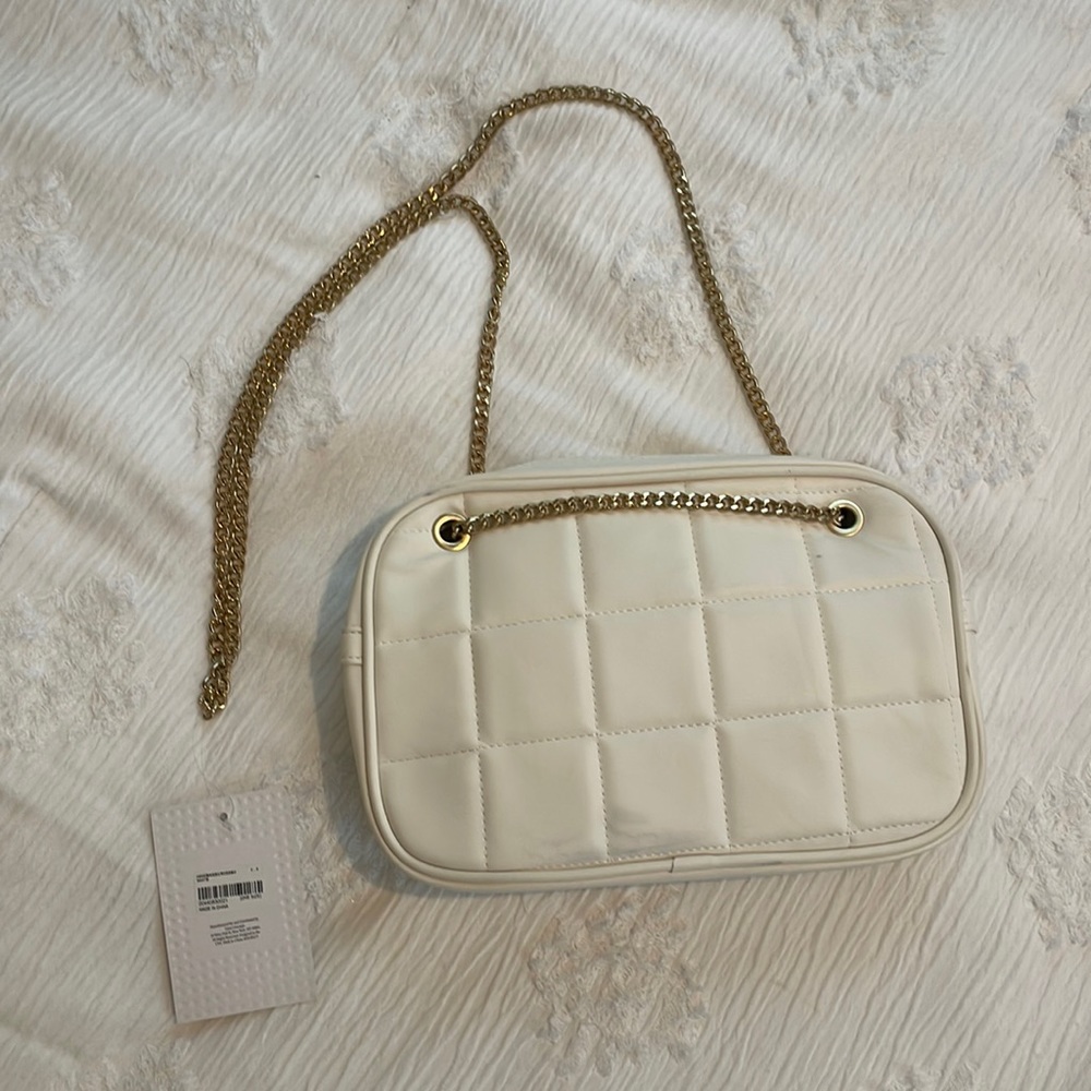 White Cross Body Bag / Shoulder Purse